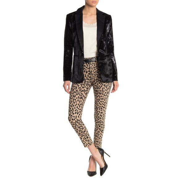 NEW Joe's Jeans The Charlie Leopard Print Jeans - Picture 2 of 5